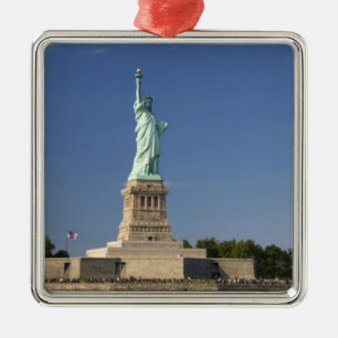 Ornamento De Metal Estátua da Liberdade na Ilha da Liberdade em Nova 