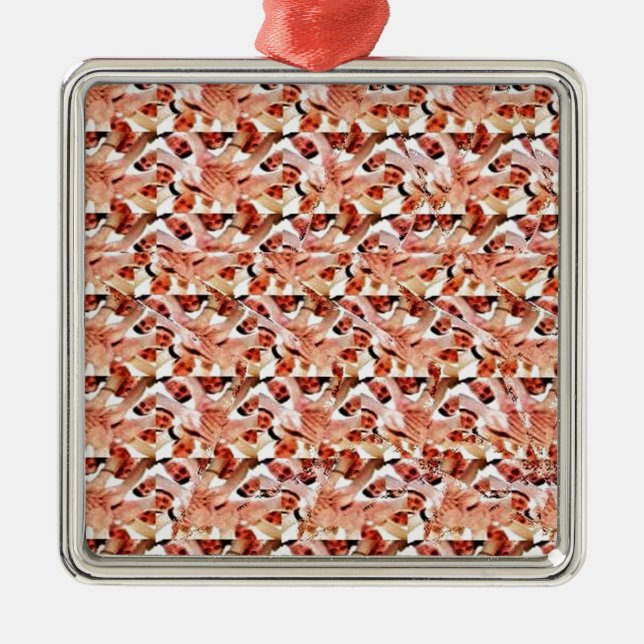 Ornamento De Metal Estereograma da unidade (Frente)