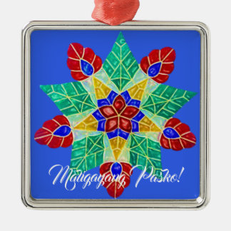 Ornamento De Metal Estilo filipino elegante do Parol, FilAm,