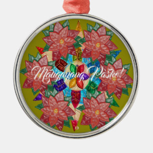 Ornamento De Metal Estilo filipino elegante do Parol, FilAm,