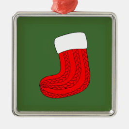 Ornamento De Metal Estoque de Natal