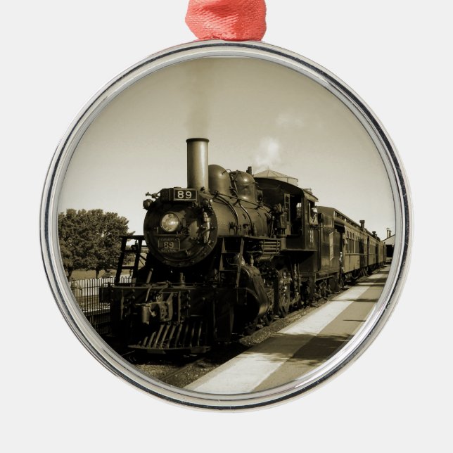 Ornamento De Metal Estrada-férrea histórica (Frente)