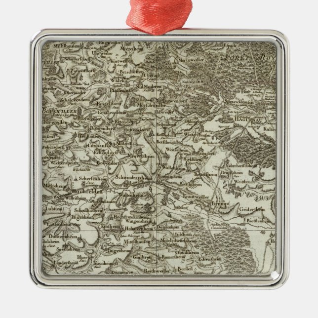 Ornamento De Metal Estrasburgo (Frente)