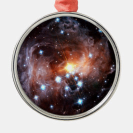 Ornamento De Metal Estrela Supergigante Vermelha V838 Monocerotis Fot