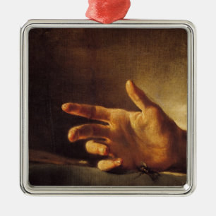 Ornamento De Metal Estudo de uma mão