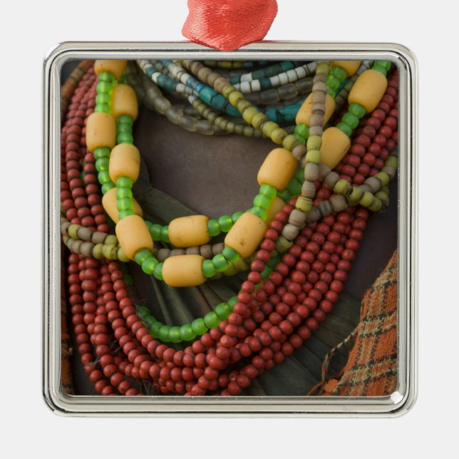 Ornamento De Metal Etiópia: Bacia do Rio Omo, Delta de Omo, (Frente)