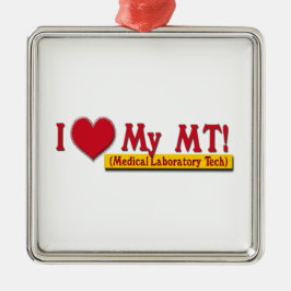 ORNAMENTO DE METAL EU AMO MEU MLT! TÉCNICA DO TRABALHO MÉDICO