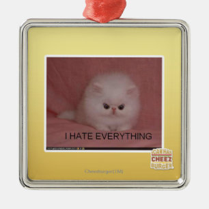 Ornamento De Metal Eu deio tudo