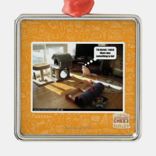 Ornamento De Metal Eu desejo que havia algo fazer