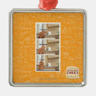 Ornamento De Metal Eu estou fazendo cocô!