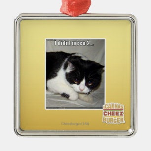 Ornamento De Metal Eu não meen 2