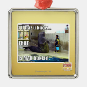 Ornamento De Metal Eu o haz u saberei