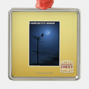 Ornamento De Metal Eu poderia obtê-lo se eu quis