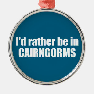 Ornamento De Metal Eu Preferencialmente No Parque Nacional Do Cairngo