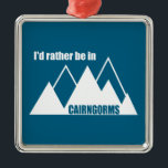 Ornamento De Metal Eu Preferencialmente No Parque Nacional Do Cairngo<br><div class="desc">O Parque Nacional do Cairngorms é um parque nacional no nordeste da Escócia,  criado em 2003. Tem mais montanhas,  caminhos florestais,  rios,  lochs,  pontos de acesso à vida selvagem e vilas amigáveis do que você pode imaginar.</div>