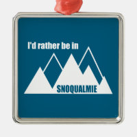 Eu Preferiria Estar Em Snoqualmie Washington Mount
