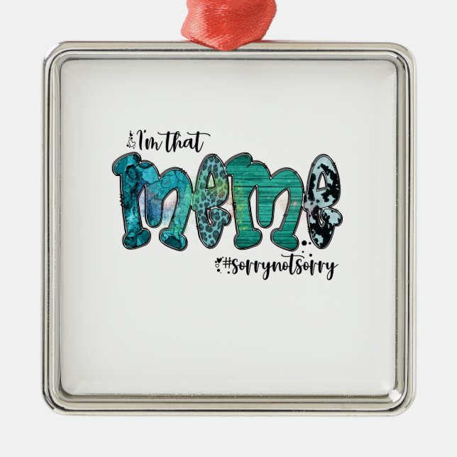 Ornamento De Metal Eu Sou Aquele Meme (Frente)