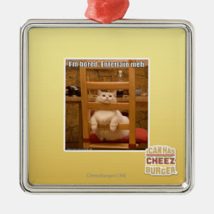 Ornamento De Metal Eu sou furado