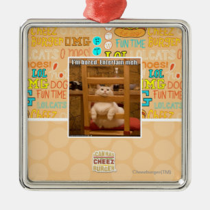 Ornamento De Metal Eu sou furado