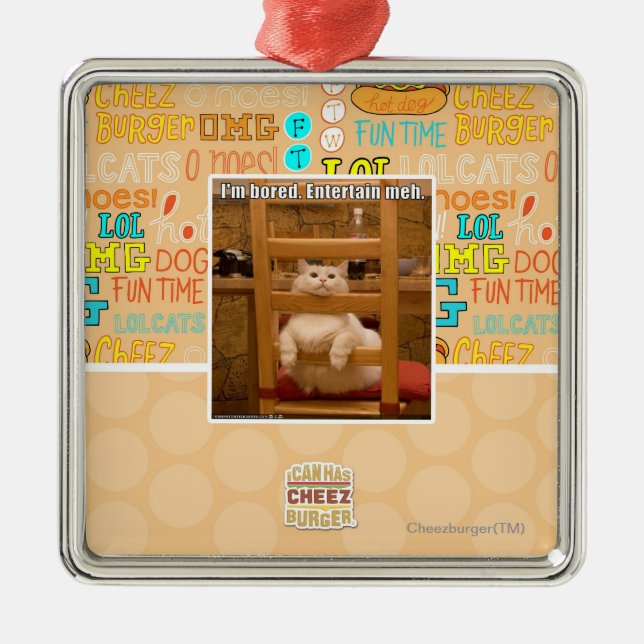 Ornamento De Metal Eu sou furado (Frente)