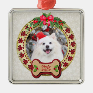 Ornamento De Metal Eu Te Amo Muito Natal Presente Personalizado Para