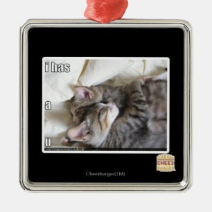 Ornamento De Metal Eu tenho um