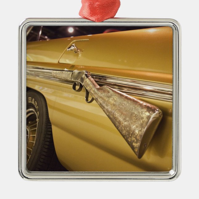 Ornamento De Metal EUA, Alabama, Tuscumia. Alabama Music Hall (Frente)