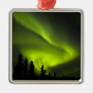 Ornamento De Metal EUA, Alasca, Chena Hot Springs. Aurora Boreal 2