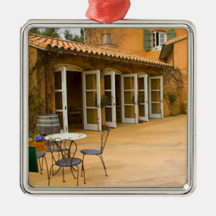 Ornamento De Metal EUA, Califórnia, Sonoma Valley, Pacio em Viansa