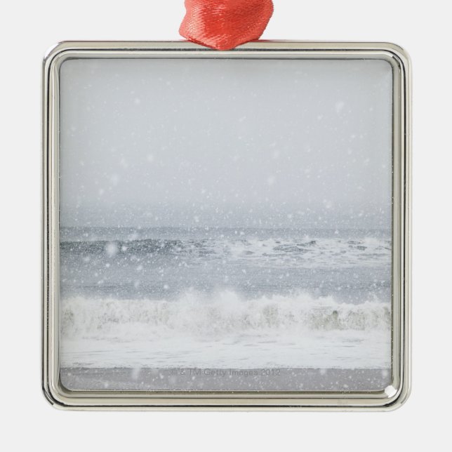 Ornamento De Metal EUA, Estados de Nova Iorque, praia de Rockaway, (Frente)