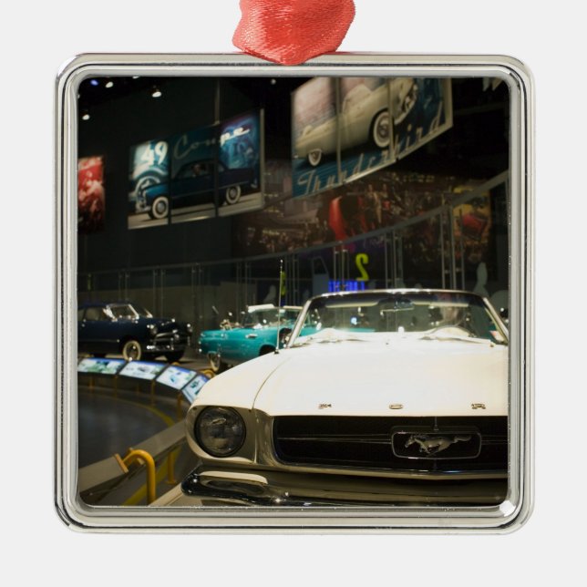 Ornamento De Metal EUA, Michigan, Detroit: Excursão da fábrica do (Frente)