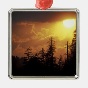 Ornamento De Metal EUA, Tennessee, Montanhas Enfumaçados Excelentes 