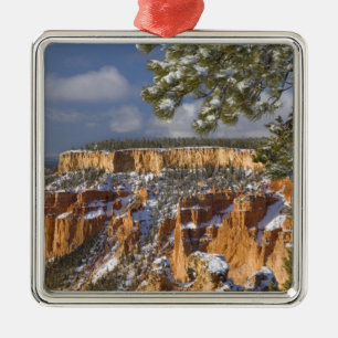 Ornamento De Metal EUA, Utah, Parque Nacional Bryce Canyon. Nascer do