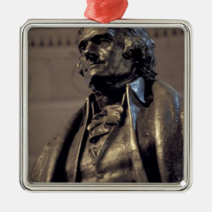 Ornamento De Metal EUA, Washington DC. Memorial Thomas Jefferson.