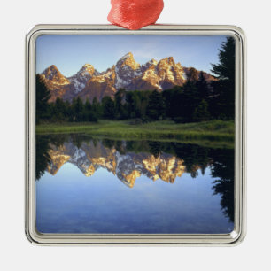 Ornamento De Metal EUA, Wyoming, Parque Nacional Grand Teton. Grand