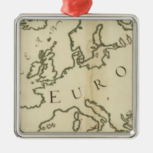 Ornamento De Metal Europa 44