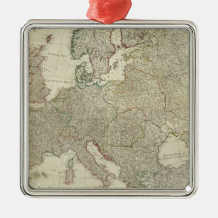 Ornamento De Metal Europa composta 2