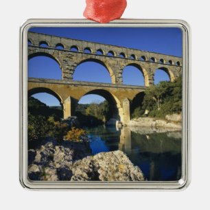Ornamento De Metal Europa, França, Pont du Gard. Pont du Gard,