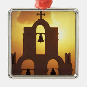 Ornamento De Metal Europa, Grécia, ilhas Cyclades, Santorini,