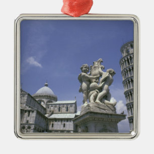 Ornamento De Metal Europa, Itália, Pisa, Torre Inclinada de Pisa