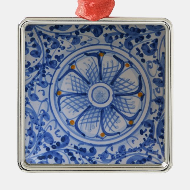 Ornamento De Metal Europa, Itália, Sicília, Taormina. Tradicional 5 (Frente)