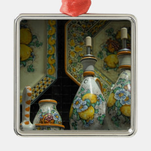 Ornamento De Metal Europa, Itália, Sicília, Taormina. Tradicional 7