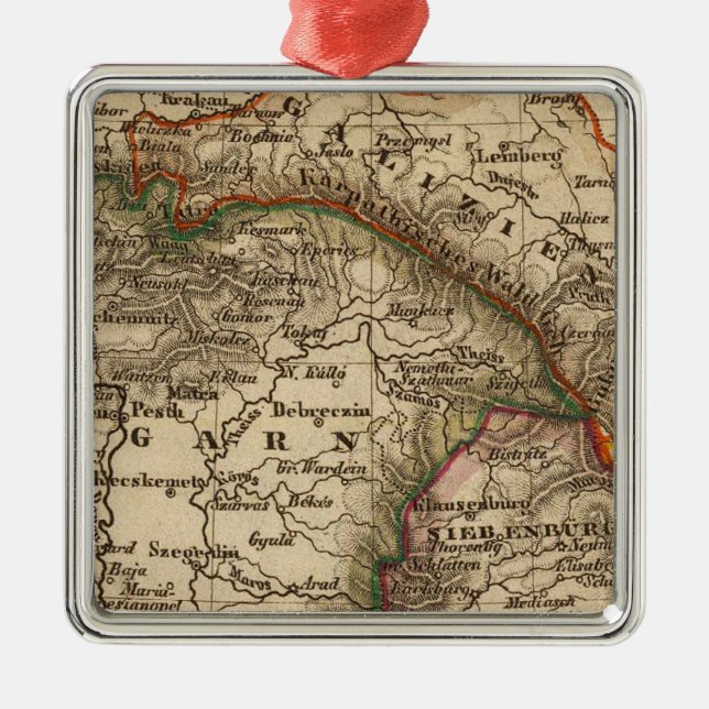 Ornamento De Metal Europa Oriental (Frente)