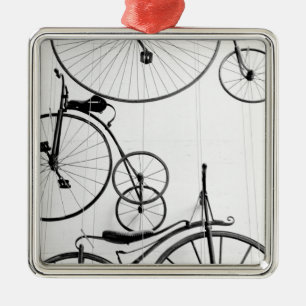 Ornamento De Metal Europa, Suíça, Lucerna. Exposição de bicicletas,