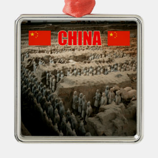 Ornamento De Metal Exército de Terracotta da CHINA