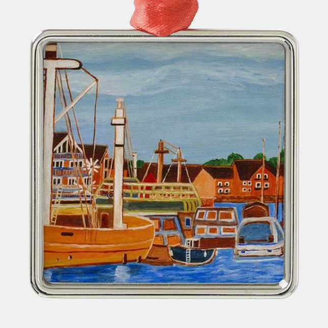 Ornamento De Metal Exeter Devon Inglaterra (Frente)