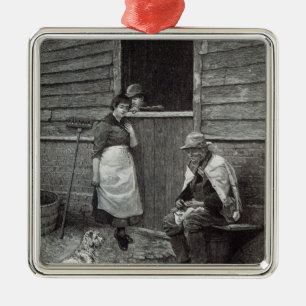 Ornamento De Metal Expectativa, do "da hora lazer", 1888