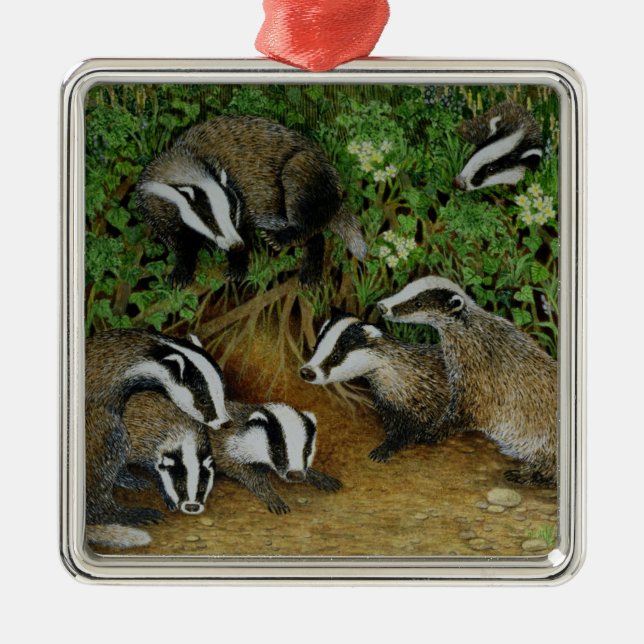 Ornamento De Metal Exposição (Frente)