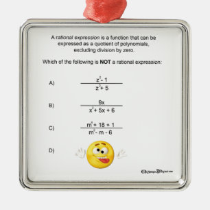 Ornamento De Metal Expressão racional