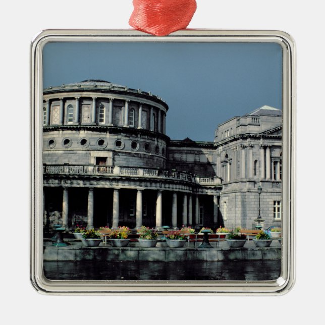 Ornamento De Metal Exterior da galeria (Frente)